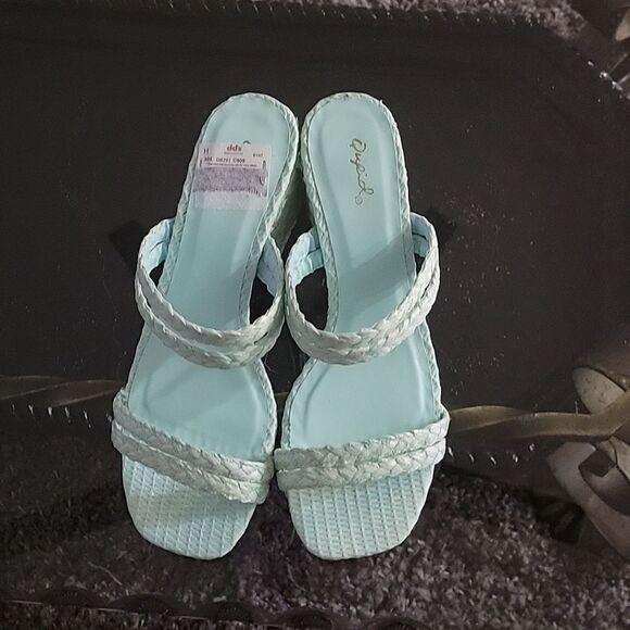 BRAND NEW RAFFIA STRAPPY WOMEN"S SANDAL - Picture 2 of 14